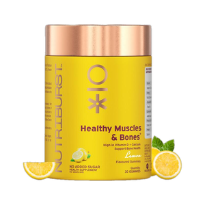 Healthy Muscle & Bones Gummies Strength & Health Vit D & Calcium