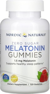 Nordic Naturals Zero Sugar Melatonin Gummies 1.5mg Melatonin