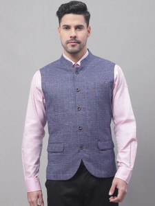 CANTABIL Checkered Men Waistcoat Buy CANTABIL Checkered Men