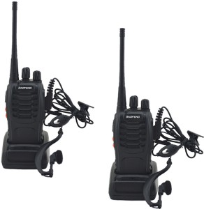 Paire de Talkie-walkie, Baofeng BF 888s à longue portée, avec antenne 3 à  5km, 2