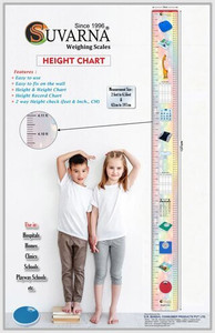 Height chart in inches and cm outlet