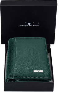 URBAN FOREST Men Green Genuine Leather Wallet GREEN Price in India Flipkart