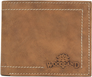 Wood land leather tan casual regular wallet pu khaki formal short wallet online