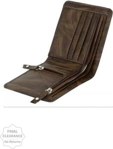 ilw Men Casual, Formal, Trendy Brown Artificial Leather Wallet