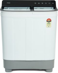Haier 10 kg Semi Automatic Top Load Washing Machine White, Black