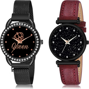 King queen hotsell watch combo