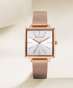 Armani watch square face deals