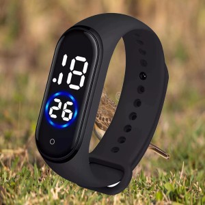 Watch for Men ,Unisex Sport Watch LED Digital Silicone Strap