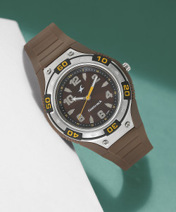 Fastrack watch clearance 9333pja belt price