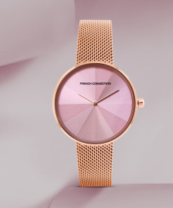 Flipkart rose hotsell gold watch