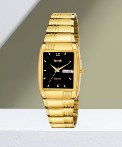 hrnt B9076 9076 Original Golden Chain Analogue Hands Wrist