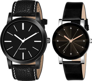 KNACK Analog Watch For Boys Girls Buy KNACK Analog Watch For Boys Girls KNG798 latest leather belt couple watch combo for Men and Women Online at