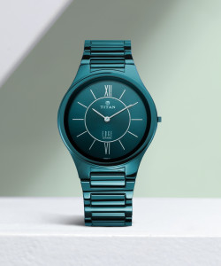 Edge titan watch blue cheap
