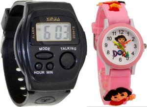 Child's outlet talking watch