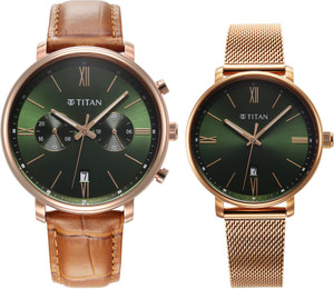 Titan pair watch flipkart outlet
