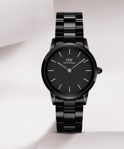 DANIEL WELLINGTON Iconic Link Ceramic 28mm black watch Iconic 28mm Analog Watch For Women Buy DANIEL WELLINGTON Iconic Link Ceramic 28mm black watch Iconic 28mm Analog Watch For Women