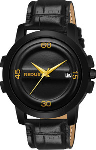 REDUX MW 133 Black Dial Synthetic Leather Water Resistant Formal