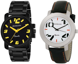 Grandson Quartz Analog Watch For Men Buy Grandson Quartz Analog Watch For Men GS 566 Online at Best Prices in India Flipkart
