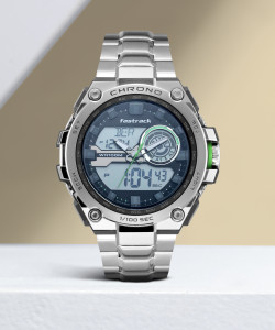 Fastrack NN38055PM01 Mean Machines Analog Digital Watch For Men Buy Fastrack NN38055PM01 Mean Machines Analog Digital Watch For Men NN38055PM01