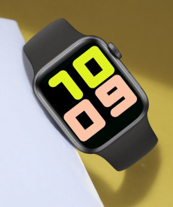 PIRASO T500 SERIES 7 Piraso T500 Black Smart Watch With Bluetooth