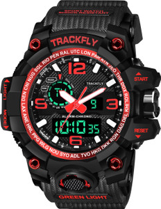 Joymart TRACKLFY 1155 RED Chronograph Multifunctional Sport Green