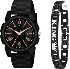 Miss Perfect Men New Style Black Case Black Dial Black NEW PU