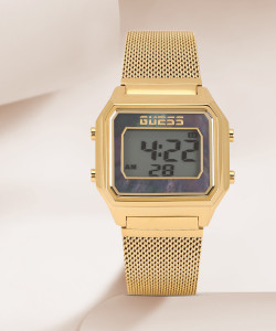 Reloj guess stainless best sale steel back precio