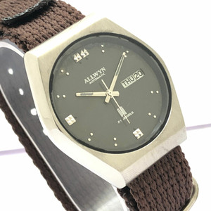 azhari Vintage Style Mens Allwyn 6309A Day Date Black Dial 36mm Automatic Wrist Watch Analog Digital Watch For Men Buy azhari Vintage Style Mens Allwyn 6309A Day Date Black Dial 36mm