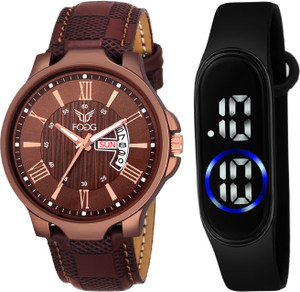FOGG 1164 832 1164 832 Stylish Working Day and Date Analog Watch