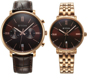 Titan pair 2025 watches flipkart