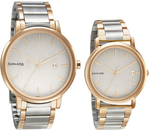 SONATA Sonata Pair Analog Watch For Couple Flipkart