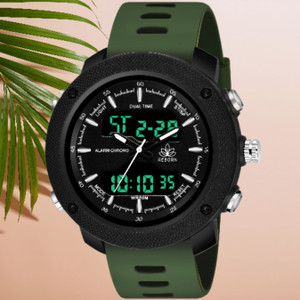 Joymart 9064 DUAL TIME Analog Digital Watch For Men Buy Joymart 9064 DUAL TIME Analog Digital Watch For Men 9064 Dual Color Sport Watch Army Watch For Men Online at Best