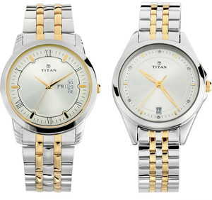 Titan LAGAN PAIR Analog Watch For Couple Buy Titan LAGAN PAIR Analog Watch For Couple NP17742565BM01 Online at Best Prices in India