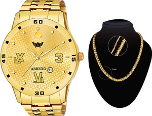 Abrexo mens best sale gold watch