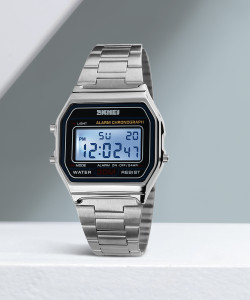 SKMEI SK 1123 steel products instructions led Wrist Digital
