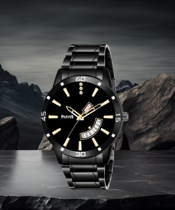 Hmt watches black chain discount