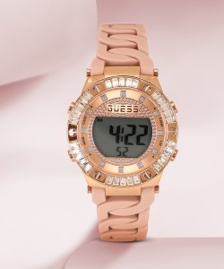 Guess digital hot sale watch gold