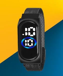AXE Style BLK M4CHN Electronic Digital Watch For Boys Girls