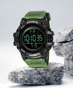 Buy SKMEI 1384 Sports Digital Watch For Men green Online at