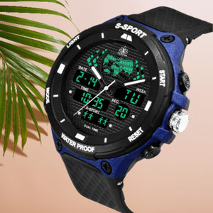 Joymart 9084 DUAL TIME Analog Digital Watch For Men Buy