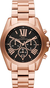 Bluetail Retail Chronograph Quartz Rose Gold Stainless Steel Black Dial Womens Watch MK5854 Analog Watch For Women Buy Bluetail Retail Chronograph Quartz Rose Gold Stainless Steel Black Dial Womens Wa...