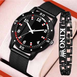AIVOR WATCH CO. Bahamas watch with King Bracelet Stylish Branded
