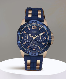 Guess oasis watch blue hot sale