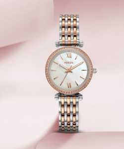 FOSSIL Carlie Mini Carlie Mini Analog Watch For Women Buy FOSSIL Carlie Mini Carlie Mini Analog Watch For Women ES4649 Online at Best Prices in India Flipkart