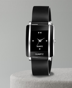 KNACK Analog Watch For Girls Buy KNACK Analog Watch For Girls Black square shape simple and professional women Watch For Girls Online at Best Prices in India Flipkart