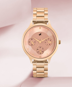 Fastrack golden shop watch