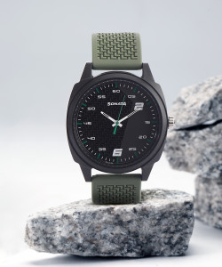 Buy SONATA Analog Watch For Men 77086PP03W Online at Best