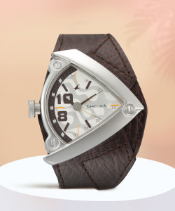 Fastrack bikers watch black top