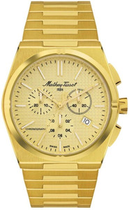 Mathey Tissot H117CHPDI Chronograph Swiss Made Gold Dial Analog Watch For Men Buy Mathey Tissot H117CHPDI Chronograph Swiss Made Gold Dial Analog Watch For Men H117CHPDI Online at Best Prices in India...