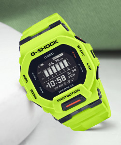 Lime green g shock discount